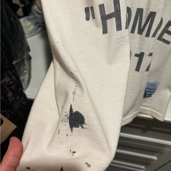 Offwhite x Complexcon Tee 2017. Handprinted by Virgil himself. - Picture 3 of 8